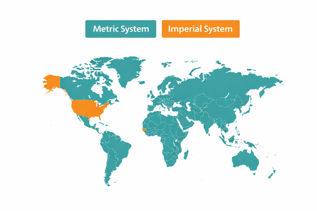 metric vs imperial distance measurement systems